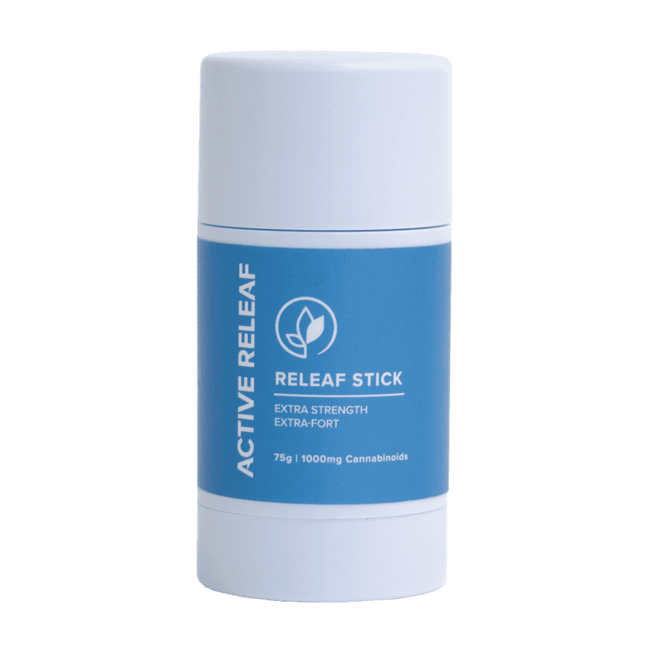Photographie source: Active ReLeaf – Extra Strength CBD ReLeaf Stick