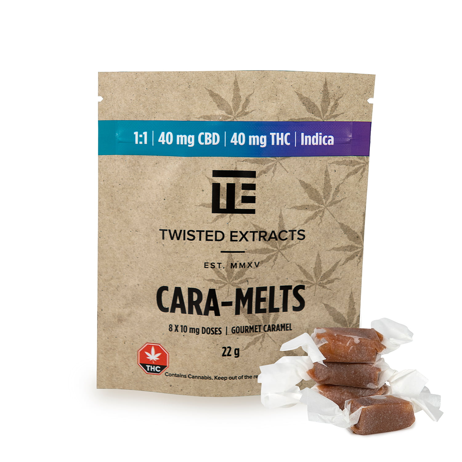 Photographie source: 1 INDICA CARA-MELTS