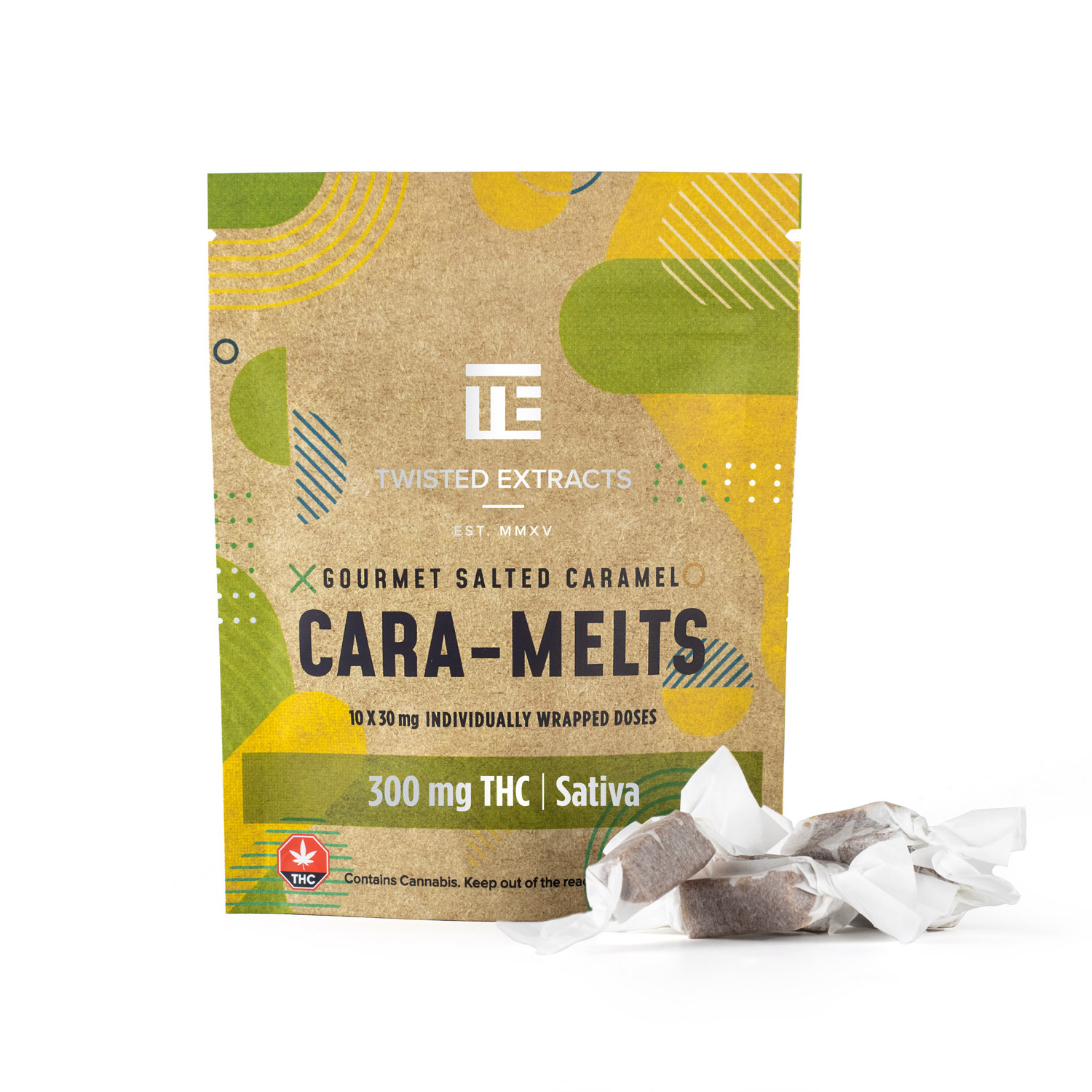 Photographie source: Twisted Extracts – Sativa Salted Cara-Melts