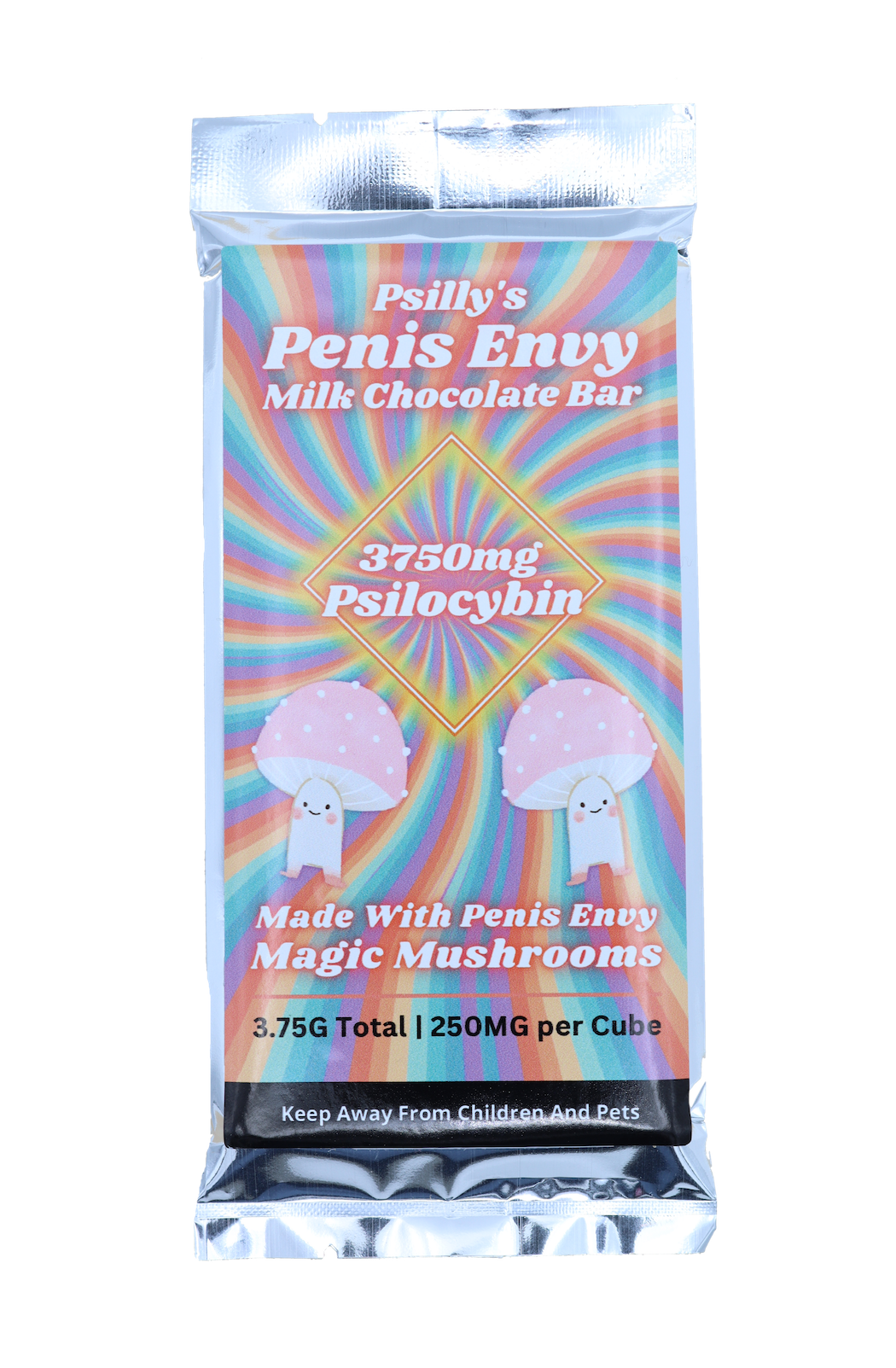 Photographie source: Psilly’s Penis Envy Chocolate Bar